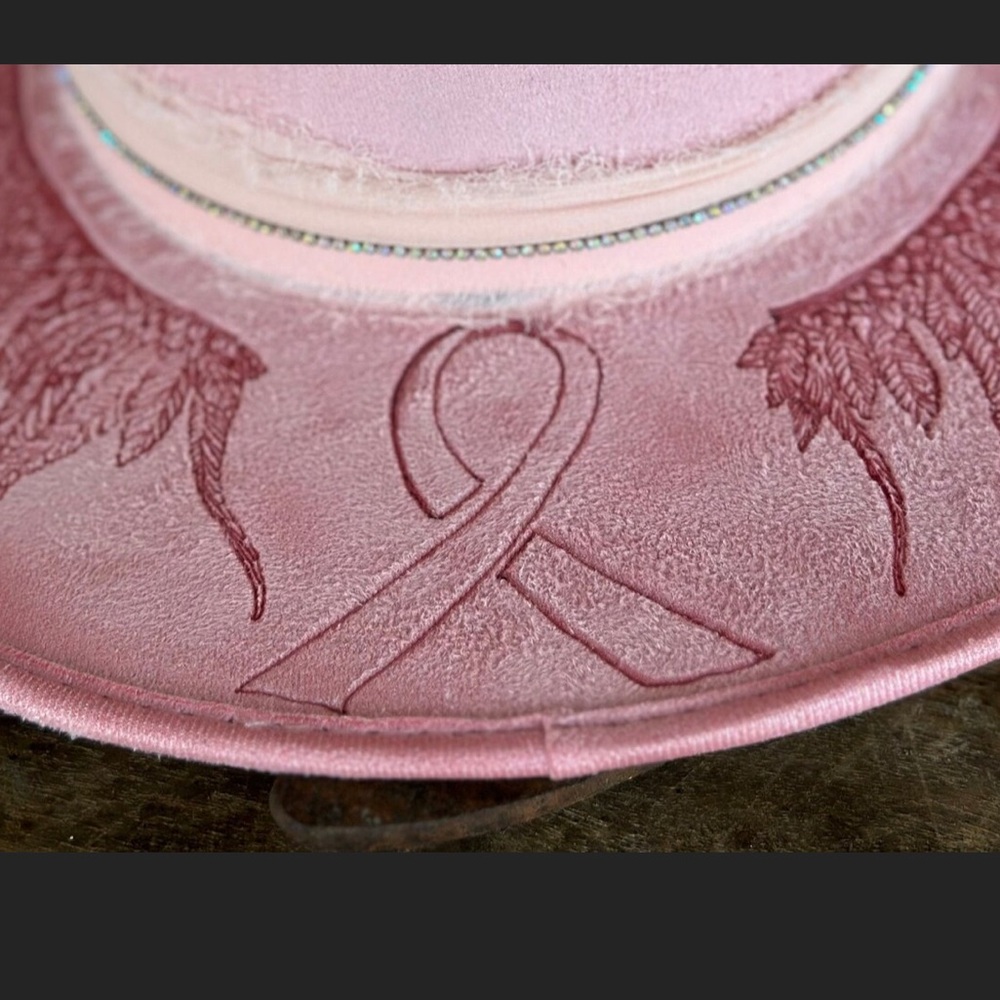 Breast cancer awareness memorial hat - Picture 4 of 6